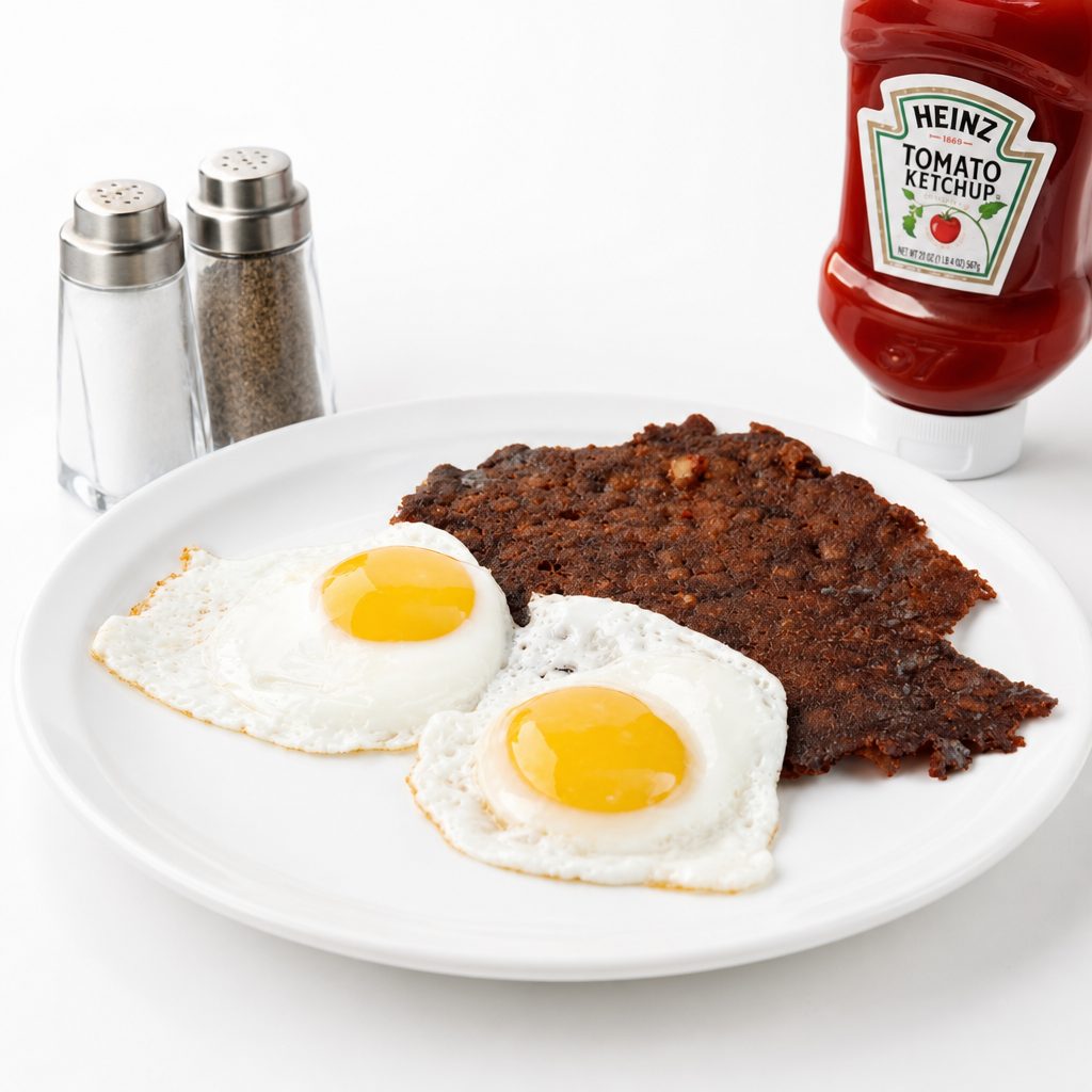 Corned Beef Hash & Eggs.