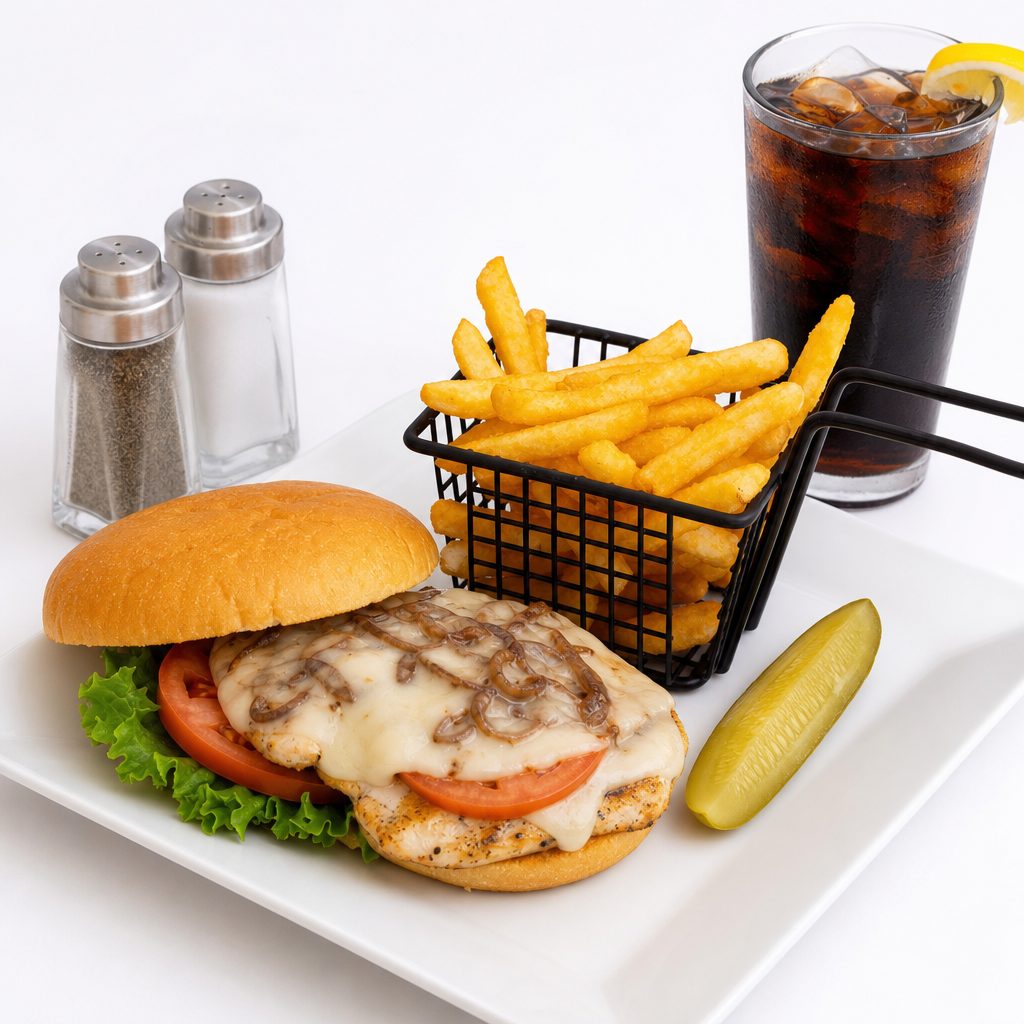 Grilled Chicken Melt.